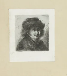 Volwassen man met hoed
A Obra Completa de Etchings de John Chalon / Oeuvre Complette des Eaux Fortes par Jean Chalon (título da série)
