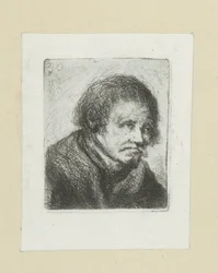 Volwassen man met snor
A Obra Completa de Etchings de John Chalon / Oeuvre Complette des Eaux Fortes par Jean Chalon (título da série)