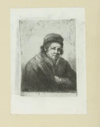 Homem de Volwassen, naar à direita The Compleat Work of Etchings por John Chalon / Oeuvre Complette des Eaux Fortes par Jean Chalon (título da série)