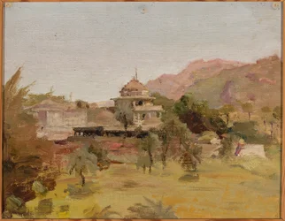 Templos de Dilwara perto de Abu. De uma viagem à Índia
