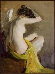 À toilette