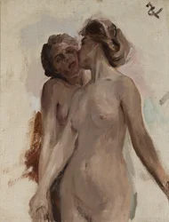 Estudo para a pintura «Dança simbólica»