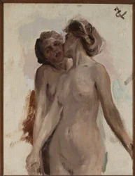 Polaco:  Studium do obrazu "Taniec symboliczny" Estudo para a pintura "Dança simbólica"