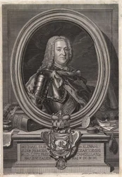 Retrato do príncipe Michal Fryderyk Czartoryski 1696-1775, meados do século XVIII.