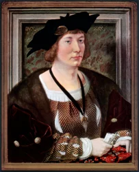 Retrato de Hendrik III, conde de Nassau-Breda, c1516-1517, 1927