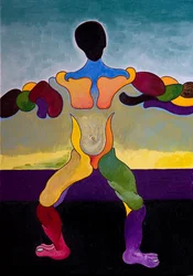 Ecce Homo: O projeto eterno para domesticar a testosterona, 2007 (óleo sobre tela)