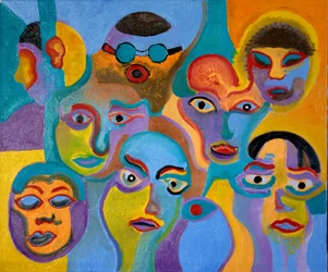Testemunhas oculares nº 2, 2009 (óleo sobre tela)