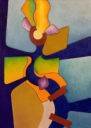 Devoradora de fogo, fêmea, 2007 (óleo sobre tela)