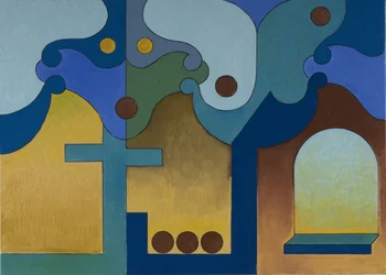 Empobrecido Aristocrata com Máscara, 2007 (óleo sobre tela)