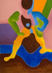 Motorista de camelo inexperiente, 2009 (óleo sobre tela)