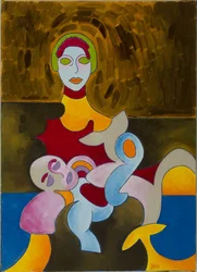 Pietá, 2009 (óleo sobre tela)