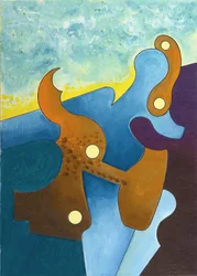 Suavemente como em um nascer do sol, 2008 (óleo sobre tela)