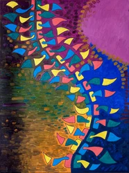 Spine in Ecstasy, 2006 (óleo sobre madeira)