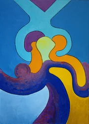 The Chamberlain tem péssimas notícias para a Rainha, 2009 (óleo sobre tela)