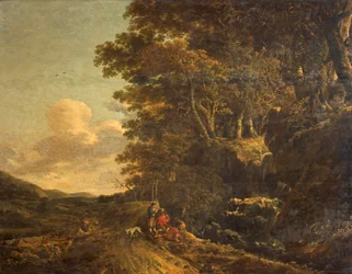 Paisagem com Cachoeira, c.1685-85