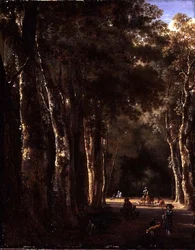 A Avenida (óleo sobre tela)