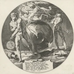 O Espírito de Deus paira sobre a água Criação do Mundo (título da série)