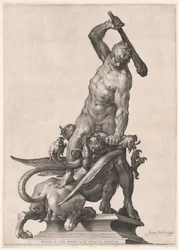 Hércules a matar a hidra