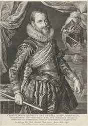 Retrato do rei Christian IV da Dinamarca e Noruega