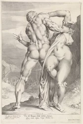 Roubo de uma mulher Sabine, vista traseira
Roubo de uma mulher Sabine (título da série)