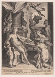 Vénus honrada pelas ninfas