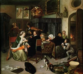 O lar dissoluto, 1668