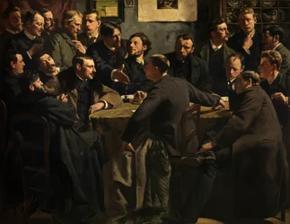 Uma sessão da Sociedade de Arte 