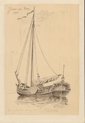 Veleiro de 1768
Iate de lúpulo (título sobre o objecto)