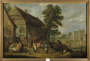 Uma vista de Rhenen, 1636