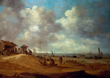 Uma vista de Scheveningen, 1649