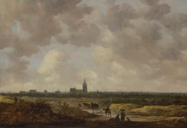 Uma vista de Haia do noroeste, 1647.