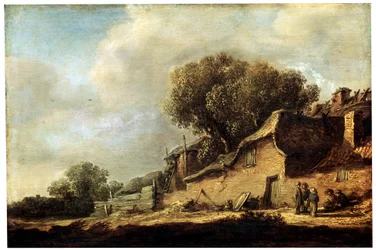 Paisagem com uma casa de campo camponesa, 1631.