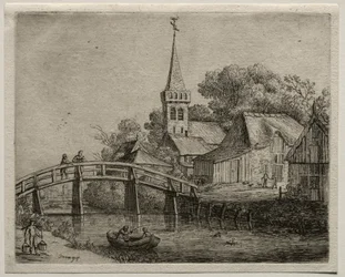 A ponte de madeira