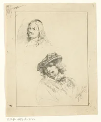 Retratos de Rembrandt e Tilmans