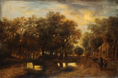 Paisagem ao entardecer
