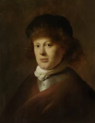 Retrato de Rembrandt van Rijn Retrato de Rembrandt