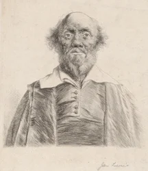 Retrato de Robert South, meados do século XVII.