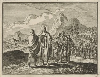 Cristo castiga Pedro