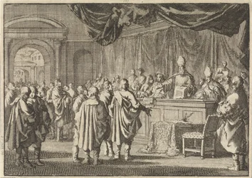 Reformado na Hungria perante um tribunal de bispos e outros romanistas, 1670