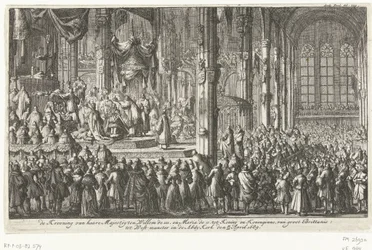 Coroação de Guilherme III, 1689
