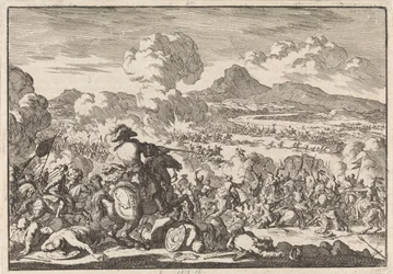 Vitória do príncipe Eugênio sobre os turcos no Tisza, 1697