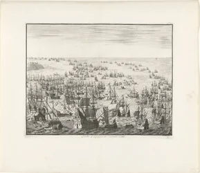 O naufrágio da Armada Espanhola em 1588, c. 1680