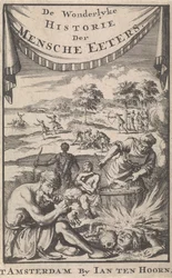 A maravilhosa história dos comedores humanos de A. Magyrus, 1696.