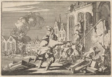 Destruição de capelas católicas em Londres, 1688