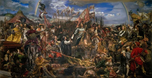 Jean III Sobieski (1629-1696) envia uma mensagem de vitória ao Papa Inocêncio XI após a batalha de Viena