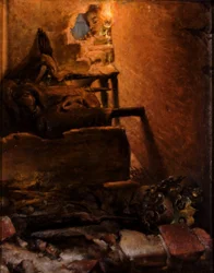 Interior do túmulo de Casimiro, o Grande
