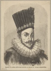 Sigismundo III Vasa (1566-1632), rei da Polónia e grão-duque da Lituânia entre 1587 e 1632