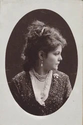 Retrato da pianista e compositora Sophie Menter 1846-1918, 1893.