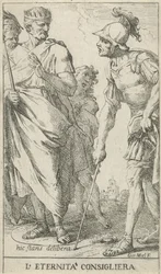 Popilius Laenas desenha um círculo
L