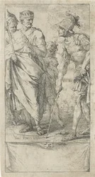 Popilius Laenas tekent een cirkel